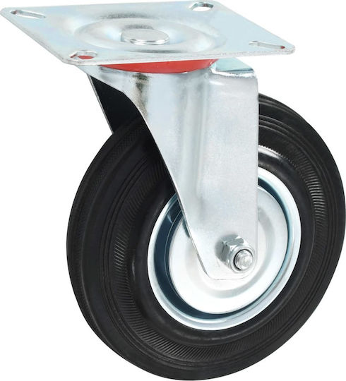 vidaXL 278021 Rotating Wheels from Rubber 8 Pieces 125mm