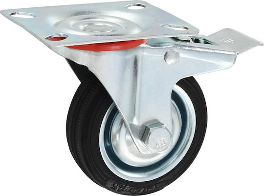 vidaXL 278013 Rotating Wheels from Rubber 16 Pieces 75mm