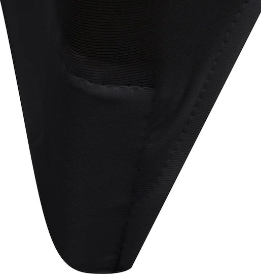 vidaXL vidaXL Elastic Chair Covers Black 12 Pieces