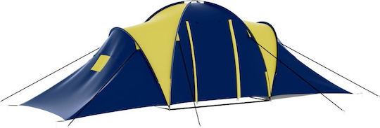 vidaXL Summer Camping Tunnel Tent for 9 People 570x385x170cm