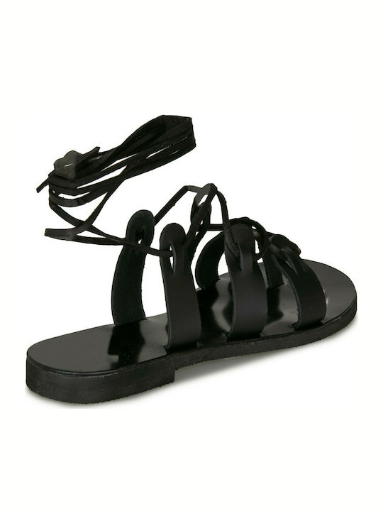 Hera Sandals Handmade Leather Women's Sandals Black