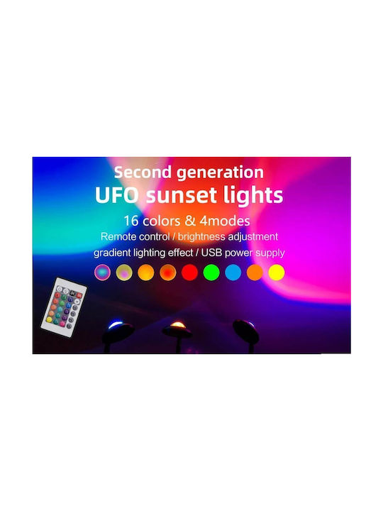 Decorative Lamp Sunset Black