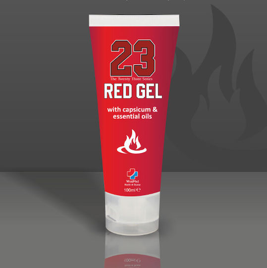 WestΜed H&B 23 Red Gel Thermal Gel for Muscle Pain & Joint 100ml