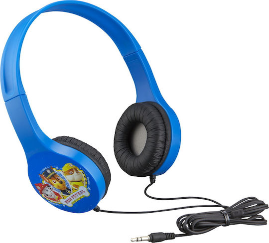 eKids Paw Patrol PW-V126 Wired On Ear Headphones with Radio Blue