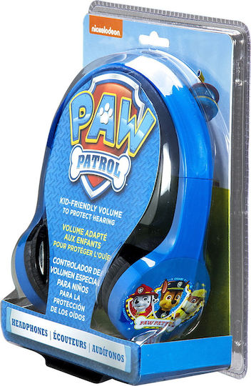 eKids Paw Patrol PW-V126 Wired On Ear Headphones with Radio Blue