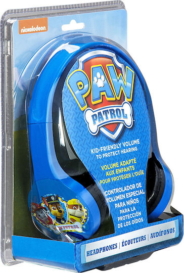 eKids Paw Patrol PW-V126 Wired On Ear Headphones with Radio Blue