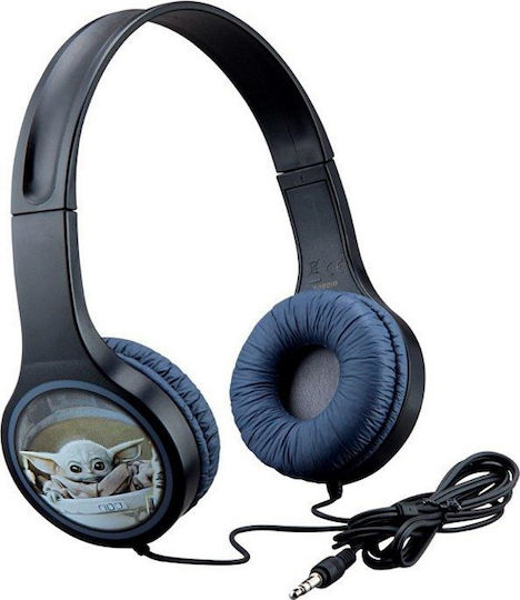 eKids Star Wars Mandalorian Ενσύρματα Παιδικά On Ear Ακουστικά Navy Μπλε