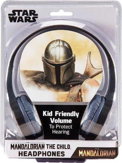eKids Star Wars Mandalorian Ενσύρματα Παιδικά On Ear Ακουστικά Navy Μπλε