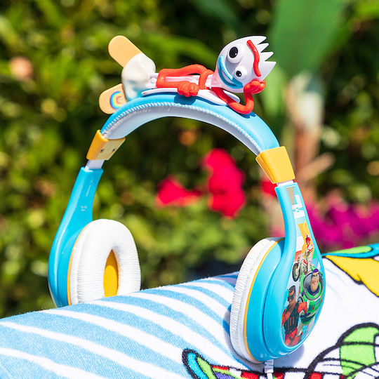 eKids Toy Story Kabelgebunden Kinder Am Ohr Kopfhörer mit Radio Mehrfarbig