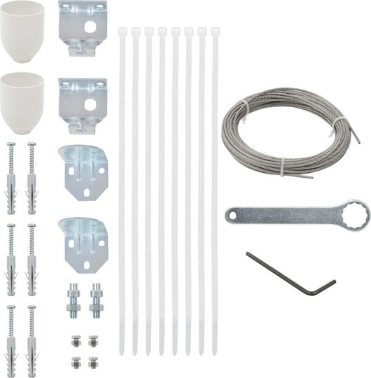 vidaXL Anschluss für Gartenpergola Montageset aus 29Stück