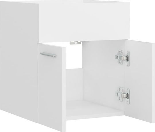 vidaXL Waschtisch ohne Waschbecken L41xB38.5xH46cm Weiß