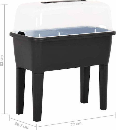 vidaXL 316186 Mini-Saatgutvermehrer 77x38.7x82cm