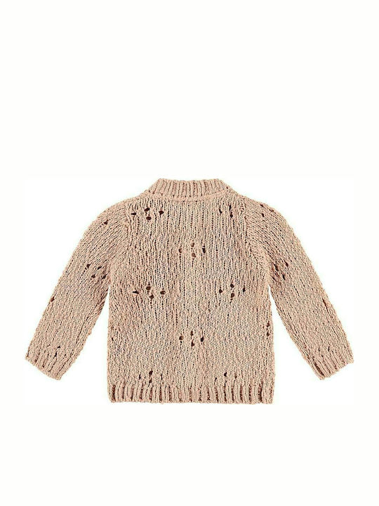 Babyface Kids Cardigan Knitted Pink