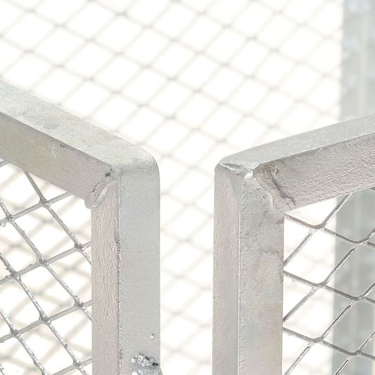 146150 Μεταλλικός Κομποστοποιητής Ανοιχτού Τύπου 100x100x77cm