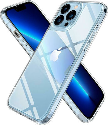 Spigen Quartz Hybrid Back Cover Σιλικόνης Crystal Clear (iPhone 13 Pro Max)