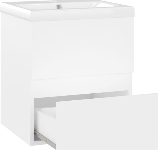 vidaXL Шкаф със Мивка Д41xШ38.5xВ45см Бял vidaXL Шкаф със Мивка Д41xШ38.5xВ45см Бял