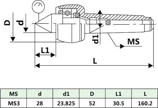 vidaXL 146693 Εξάρτημα Τόρνου