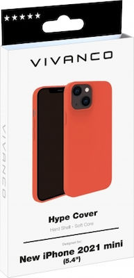 Vivanco Hype Silicone Back Cover Orange (iPhone 13 mini)