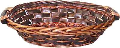 Bunny's Καλάθι Μπαμπού 42x31cm Easter Basket Straw 31x42x10pcs in Brown color