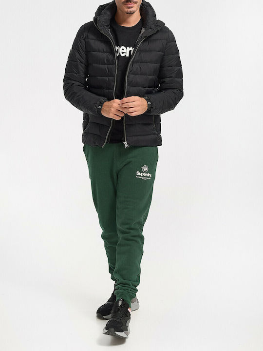 Classic Fuji Winter Jacket Puffer Black