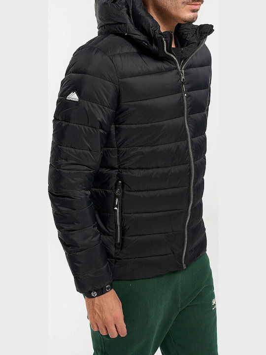Classic Fuji Winter Jacket Puffer Black