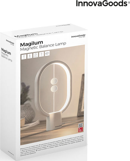InnovaGoods Διακοσμητικό Φωτιστικό Magilum LED Θερμό Λευκό 2700K 14εκ.