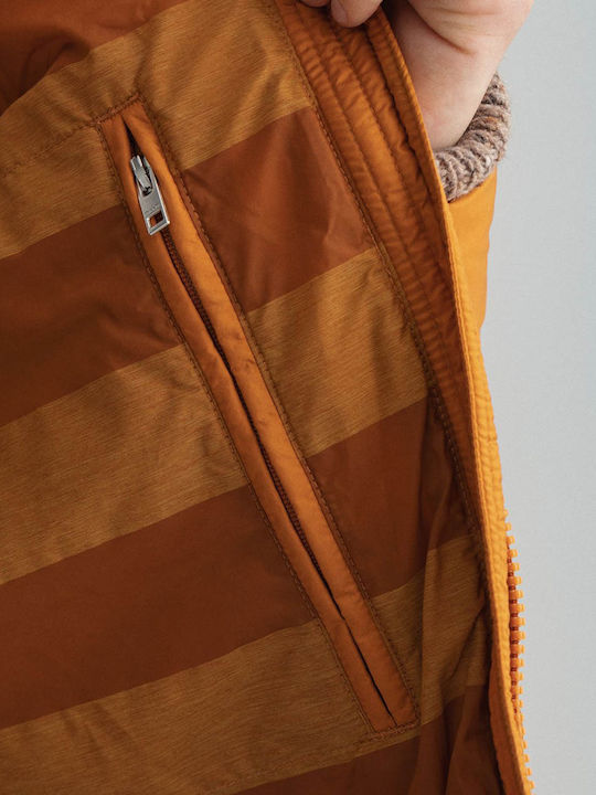 Winter Jacket Puffer Orange