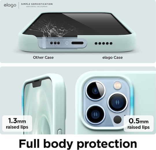 Elago Premium Задна корица Силикон 0.2мм Като (iPhone 13 Pro)