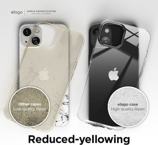 Elago Hybrid Back Cover Silicon Transparent (iPhone 13)