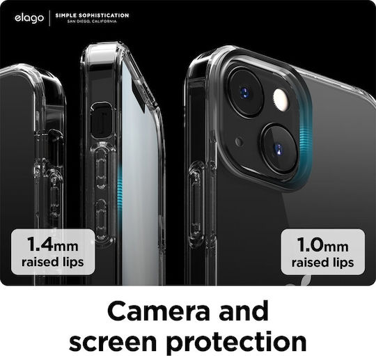 Elago Hybrid Umschlag Rückseite Silikon Transparent (iPhone 13 Mini)