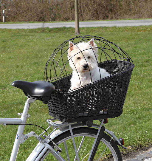 Trixie Waterproof Dog/Cat Carrying Gray Basket for 8kg Pets L35xW55xH49cm