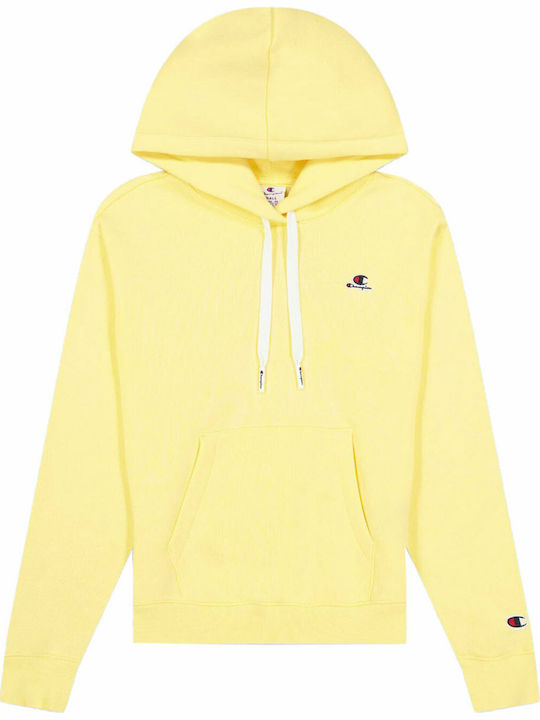 Women's Sweatshirt Hooded Yellow