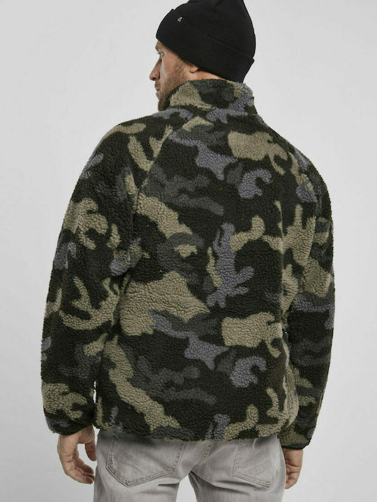 Brandit Herren Winter Jacke Lässig Dark Camo