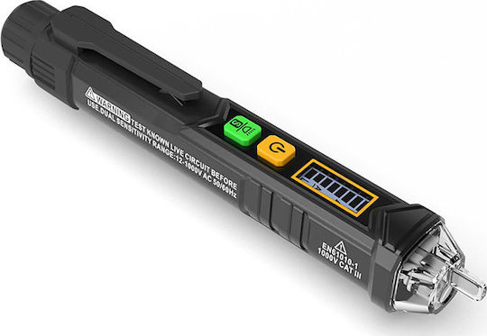 Pcwork Ανιχνευτής Τάσης PCWork AC CAT III με Εύρος Μέτρησης 12 - 1000V