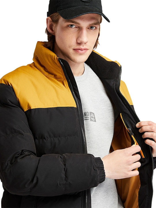 Geacă de Iarnă Puffer Neagră