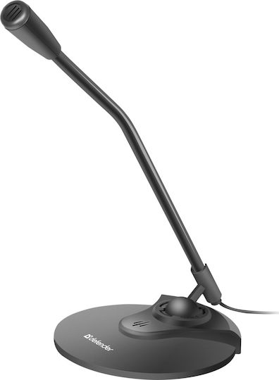 Defender MIC-117 Μικρόφωνο 3.5mm Επιτραπέζιο σε Λευκό Χρώμα