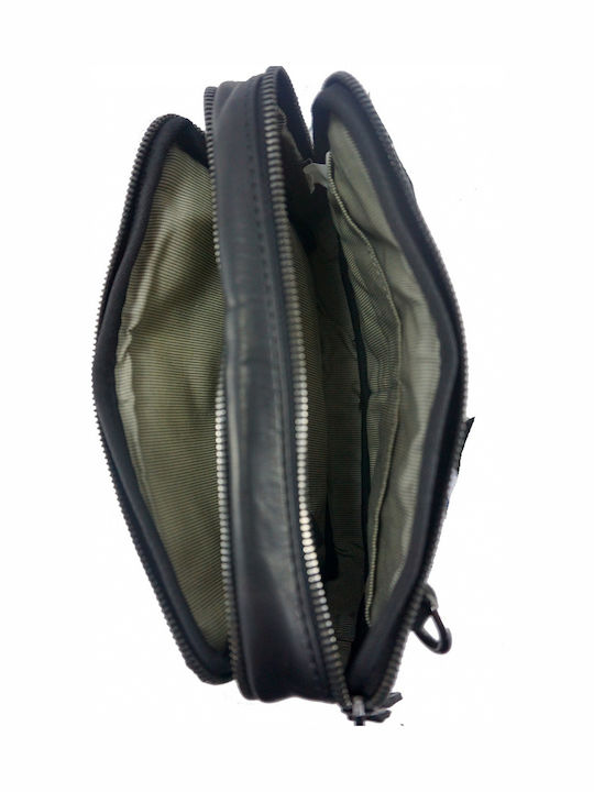 Leather Men's Bag Shoulder / Crossbody Black