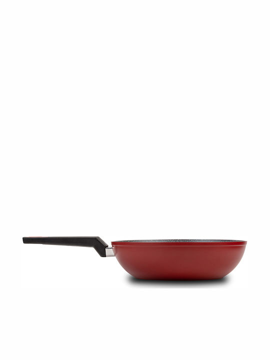 Nava Taurus Wok από Αλουμίνιο με Επίστρωση από Πέτρα 28cm