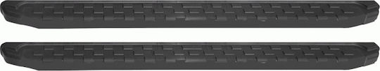 GroupAK Ska 241BL 4x4 Car Side Steps for Nissan Navara 2pcs