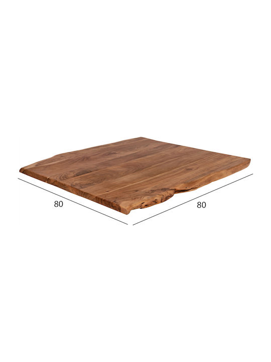 Freebox Επιφάνεια Τραπεζιού από Μοριοσανίδα 80x80x4cm FB98464.11