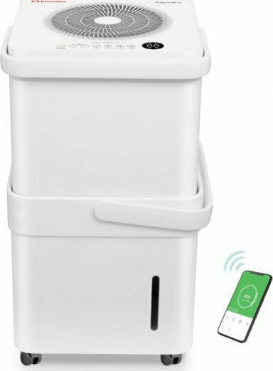 Inventor Combo Dehumidifier with Compressor Ionizer and Wi-Fi 20lt