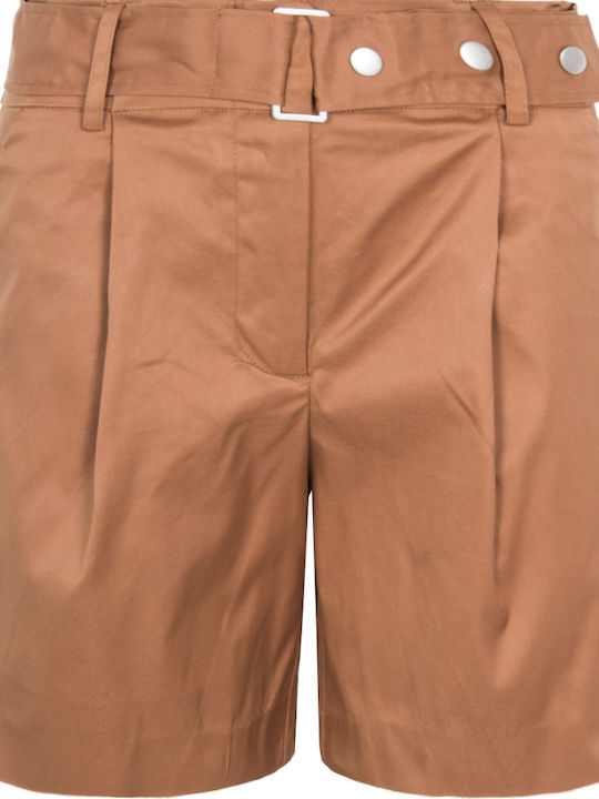 Cherri Women's High-waisted Shorts Brown