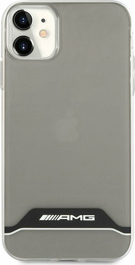AMG Horizontal Stripes Back Cover Σιλικόνης Γκρι (iPhone 11)