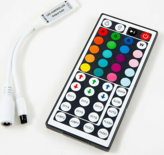 Metanor Ασύρματο RGB Controller RF με Τηλεχειριστήριο EC-79457