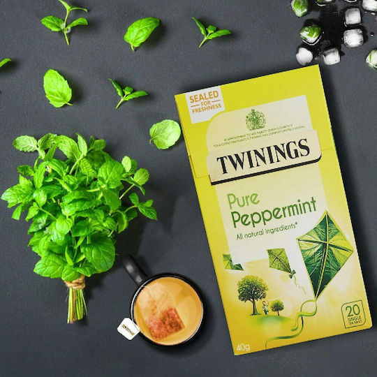 Twinings Pure Peppermint Μέντα 20 Φακελάκια