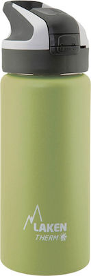 Laken Πώμα Jannu Flasche Thermosflasche Rostfreier Stahl BPA-frei Ladi 500ml mit Mundstück TJ5K