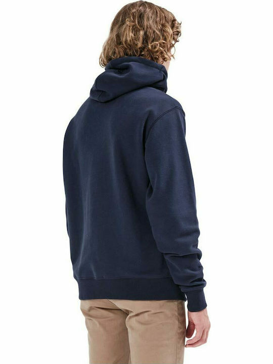 Emerson Men's Sweatshirt with Hood and Pockets Navy