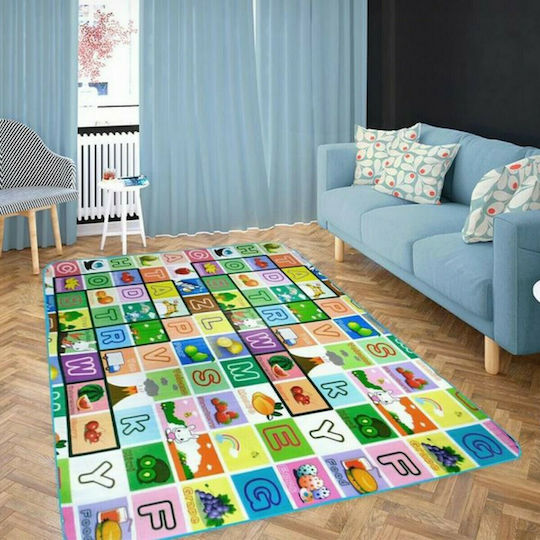 Детска игрална пътека Многоцветен 100x180см Дебелина 8мм