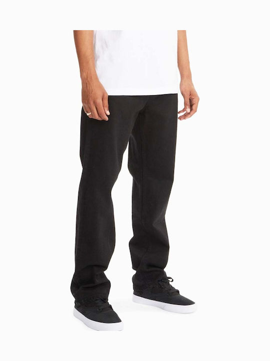 Worker Ανδρικό Παντελόνι Τζιν με Relaxed Tapered Εφαρμογή Μαύρο
