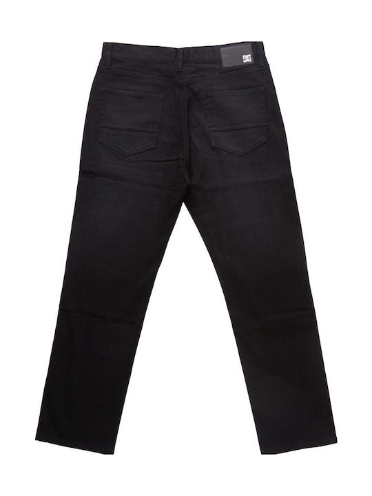 Worker Ανδρικό Παντελόνι Τζιν με Relaxed Tapered Εφαρμογή Μαύρο